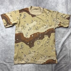 Brigade Quartermasters Mens Chocolate Chip Desert Camo T-Shirt XL Made in USA